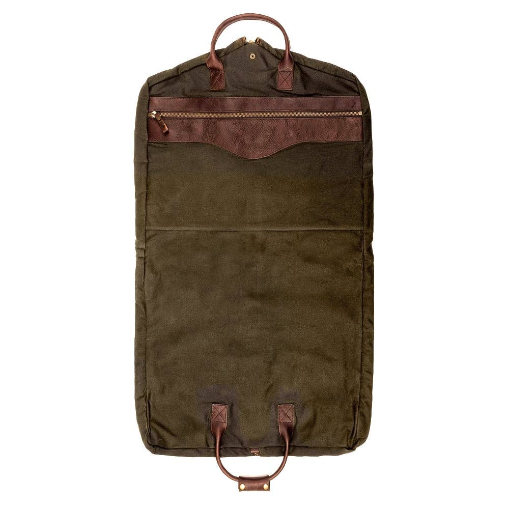 Campaign Waxed Canvas Garment Bag