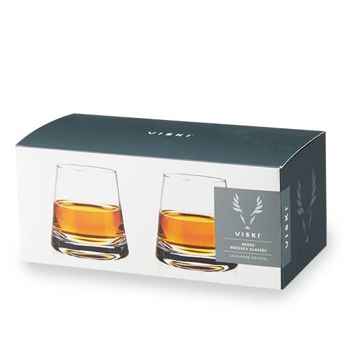 Raye™ Burke Crystal Whiskey Glasses - Set of 2