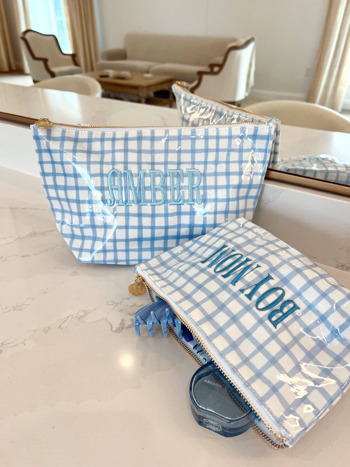 Clear Coat Toiletry Bags