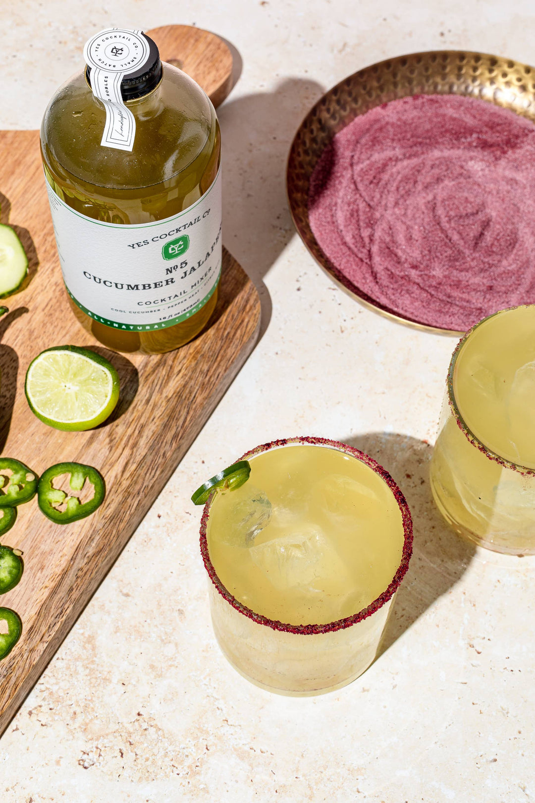 Cucumber Jalapeno Cocktail Mixer