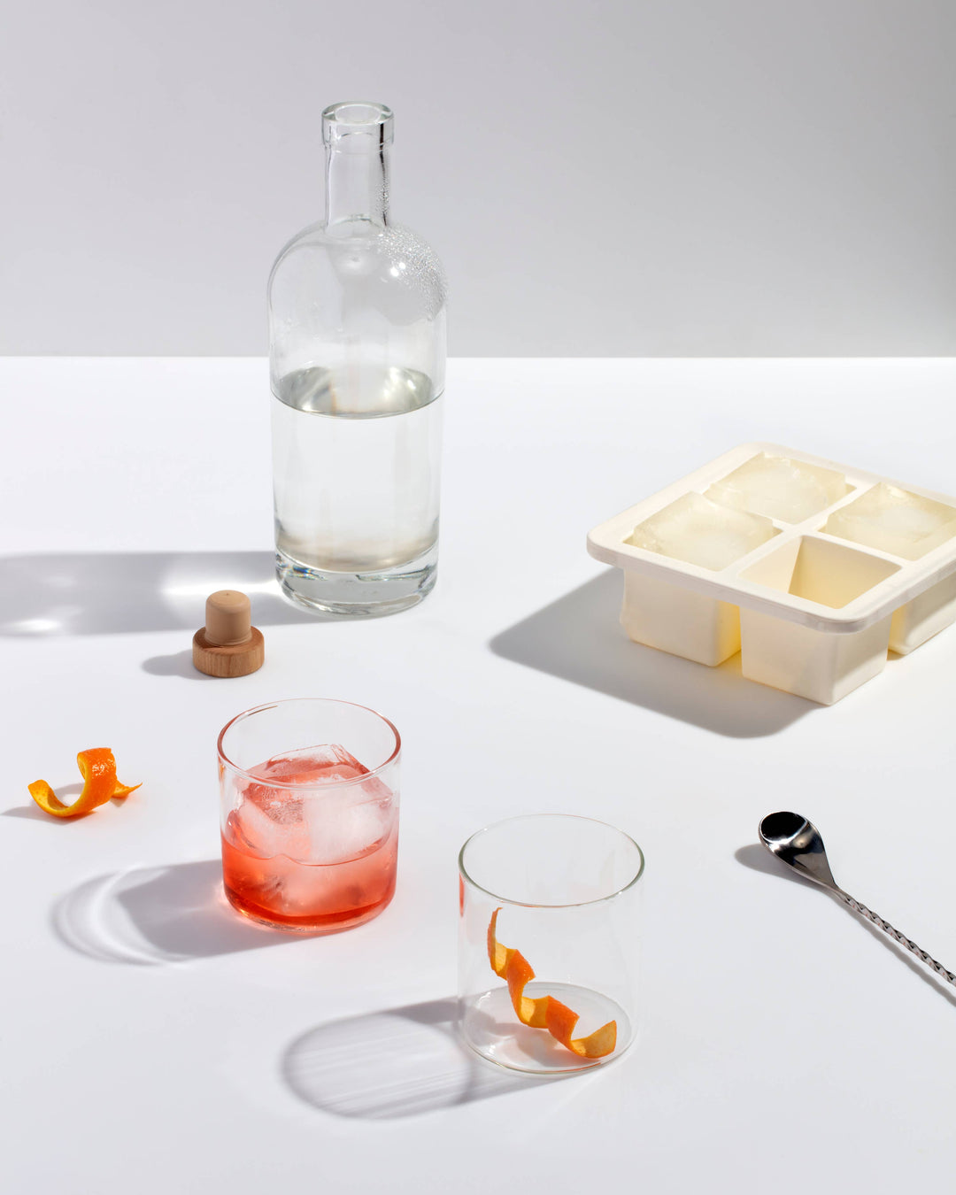 Extra Large XL Cocktail Cube Silicone Ice Tray