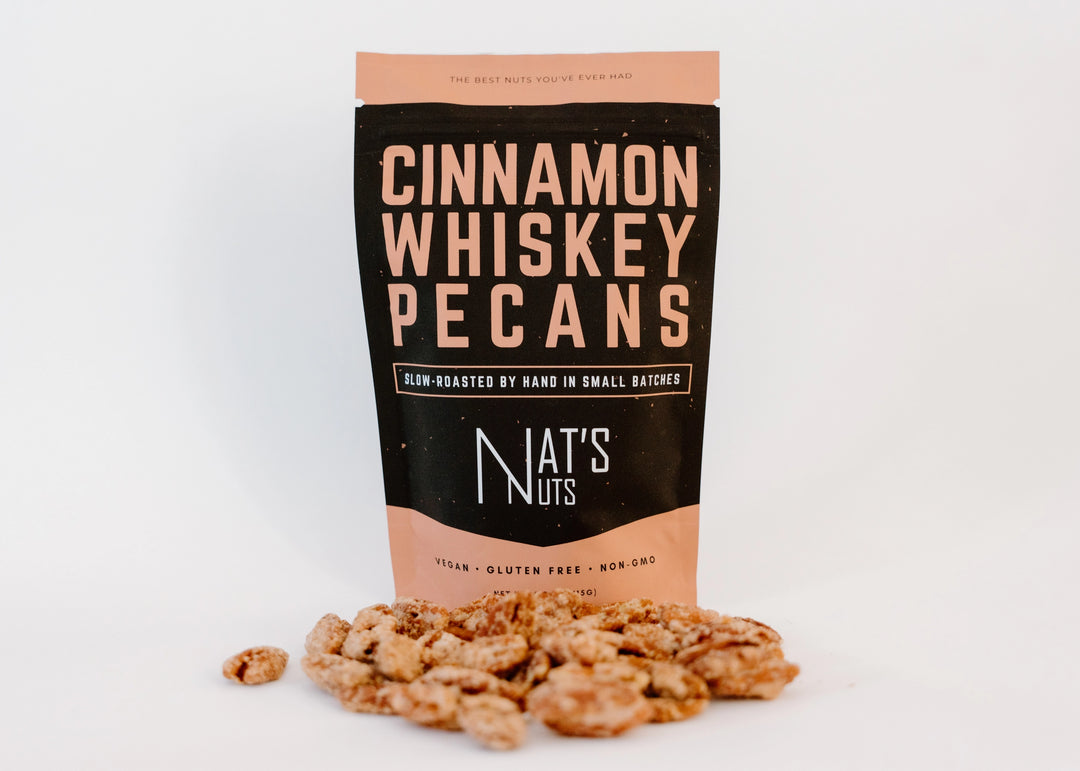 Nat's Nuts- Cinnamon Whiskey Pecans