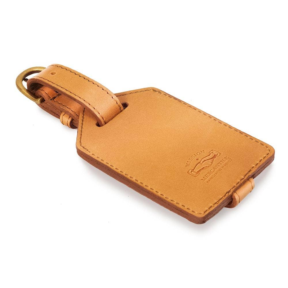 Campaign Leather Luggage Tag