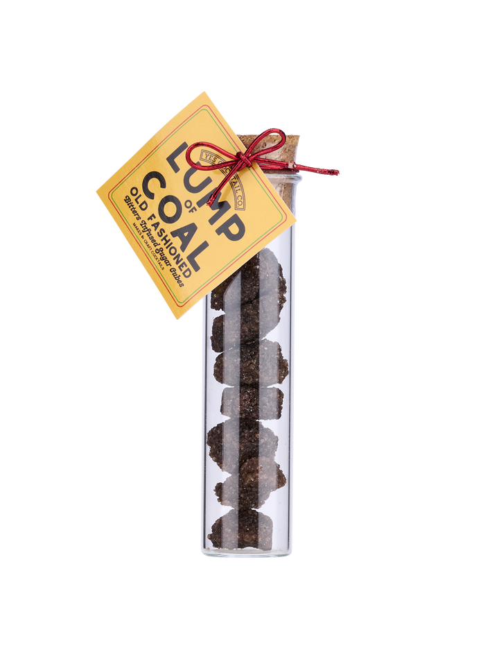 Lump of Coal Old Fashioned Cubes: Stocking Stuffer