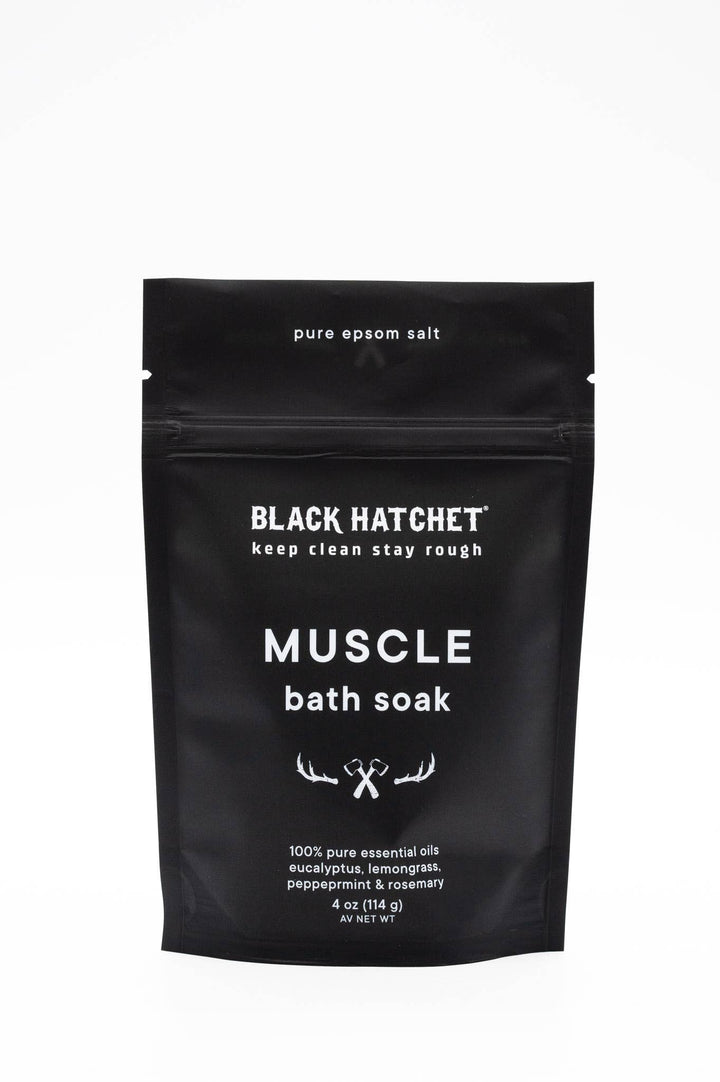 Black Hatchet Muscle - Bath Salt ⚫ Gift for Men