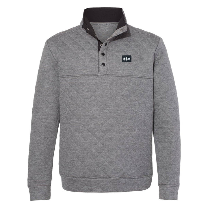 Premium Diamond Quilted Pullover