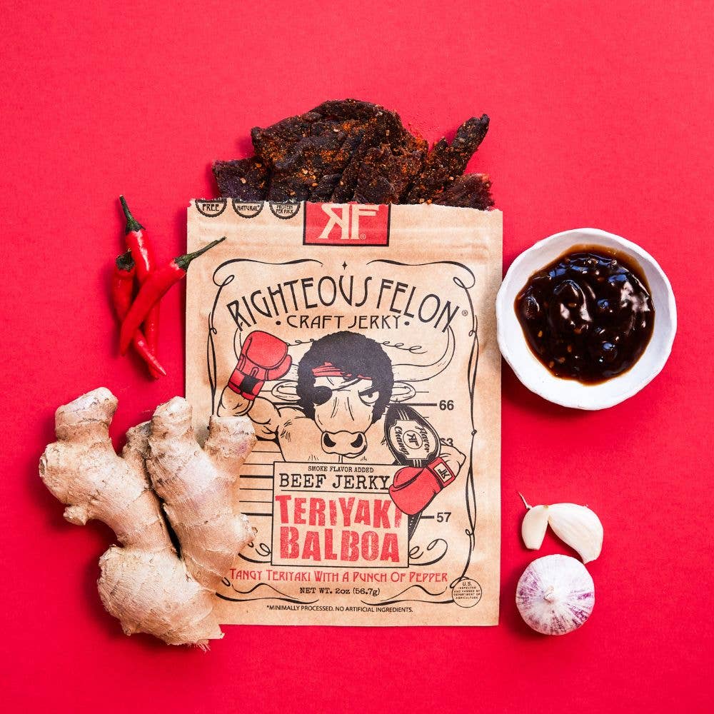 Teriyaki Balboa Jerky 2oz