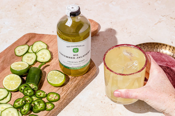 Cucumber Jalapeno Cocktail Mixer