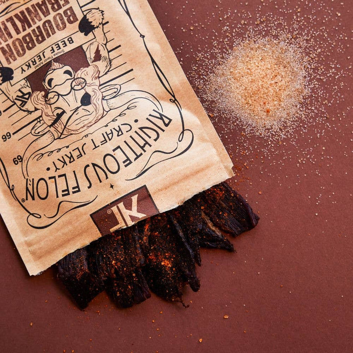 Bourbon Franklin Beef Jerky 2oz