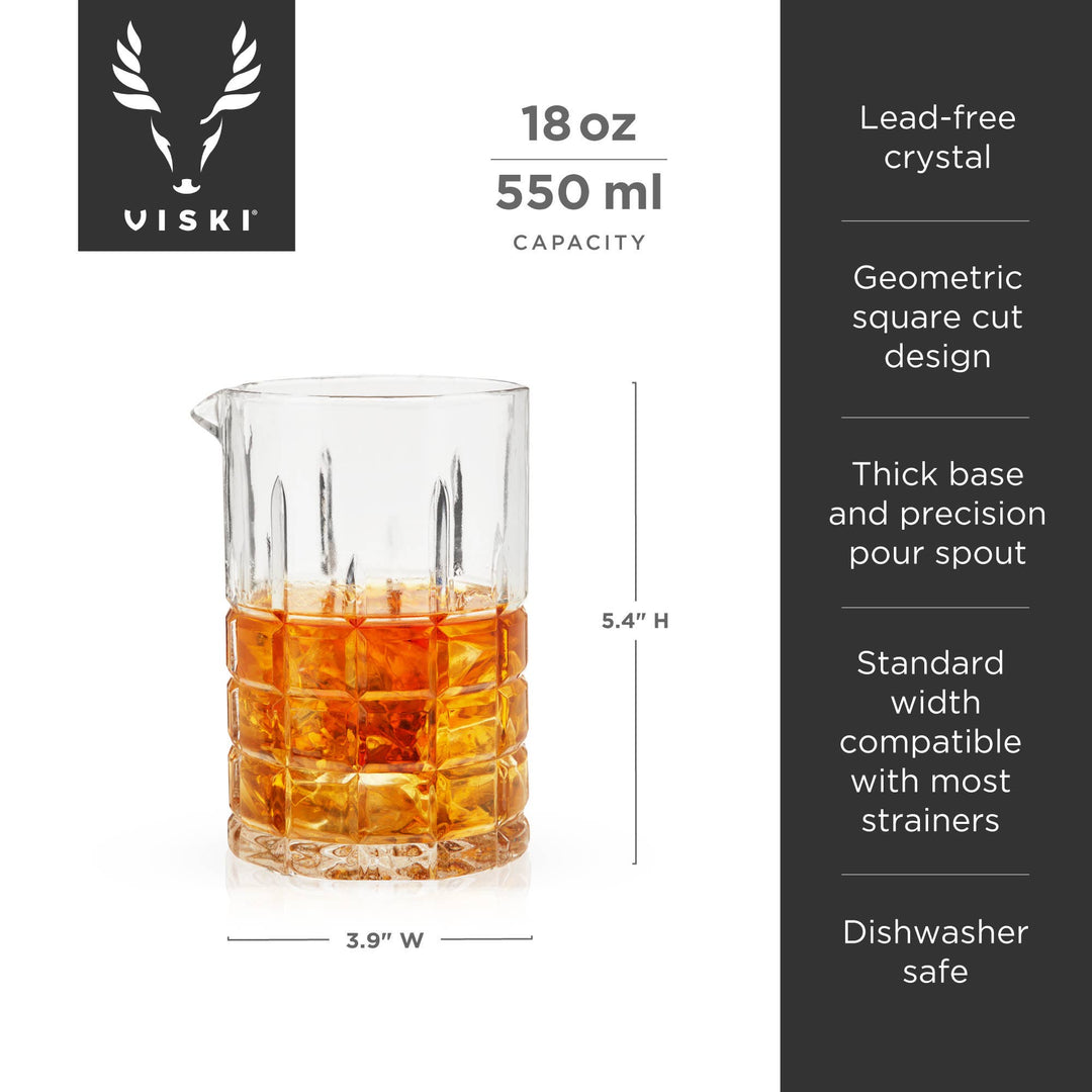 Highland Classic Crystal Mixing Glass