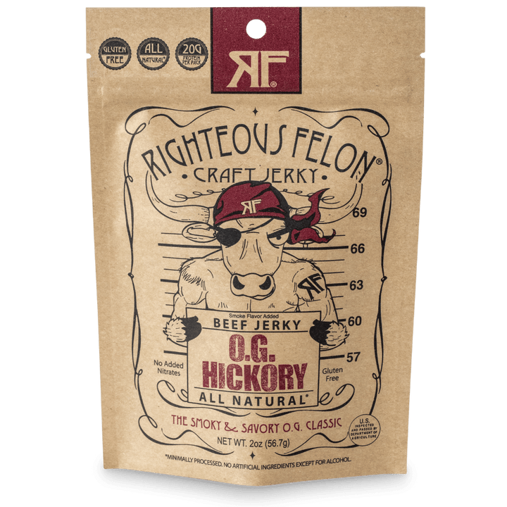 OG Hickory Beef Jerky 2oz