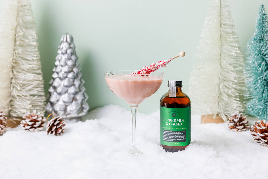 Holiday Seasonal: Peppermint & Cacao Cocktail Syrup
