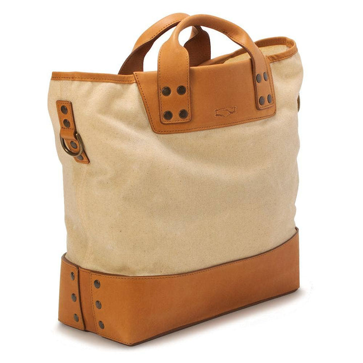 Heritage Waxed Canvas Medium Ice Block Tote Bag