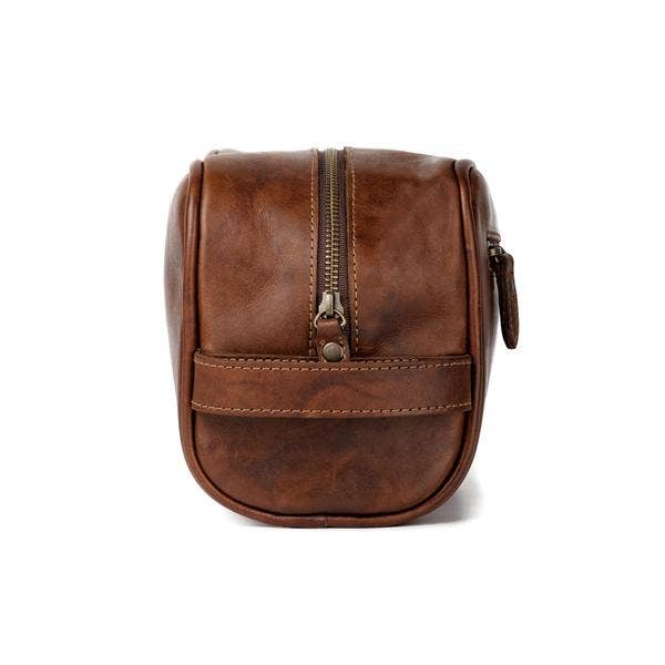 Benjamin Leather Wash Bag