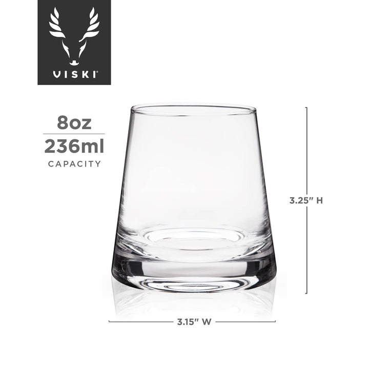 Raye™ Burke Crystal Whiskey Glasses - Set of 2