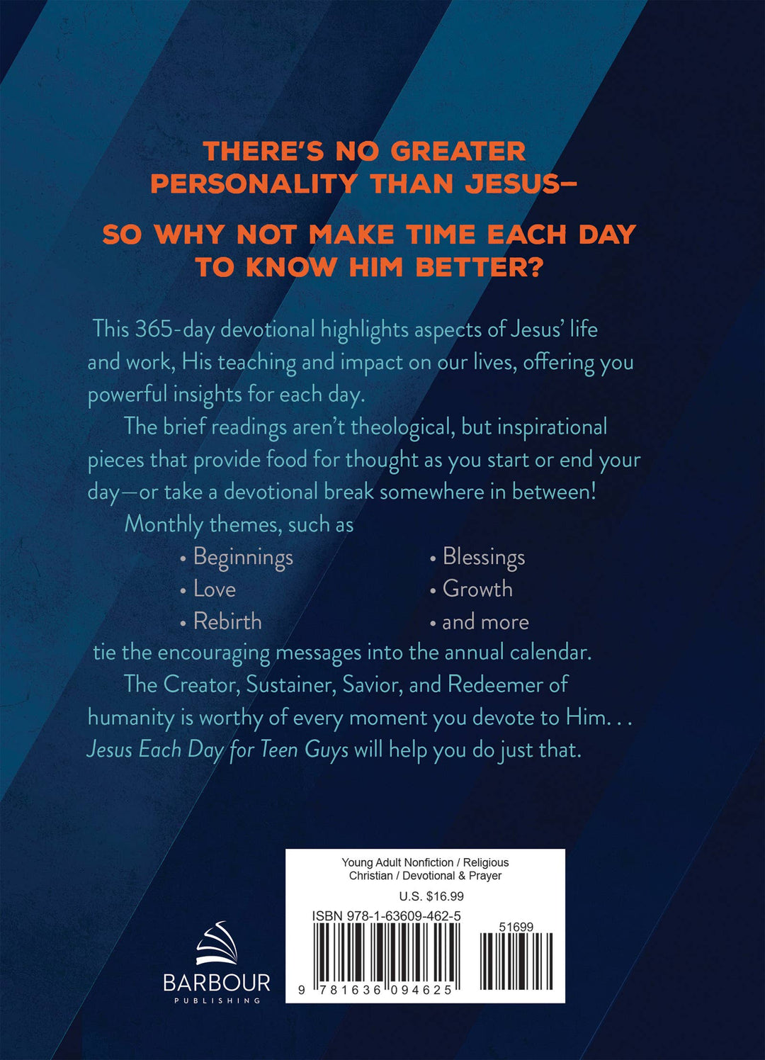 Jesus Each Day for Teen Guys