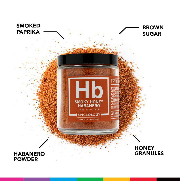 Smoky Honey Habanero | Sweet & Spicy Rub