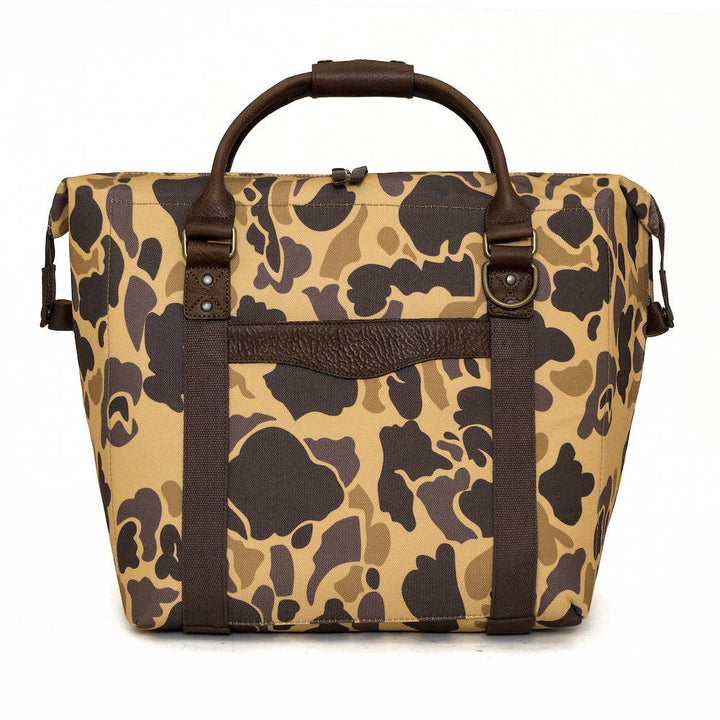 White Wing Waxed Canvas Large Cooler - Vintage Camo