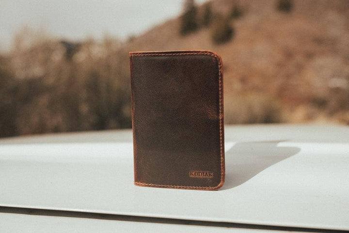 Buffalo Leather Passport Cover